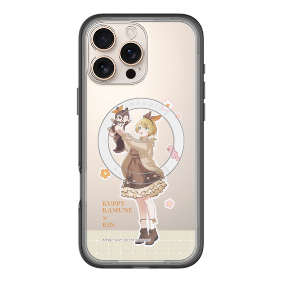 Slim Protection Premium Case with MagSafe［ Hatsune Miku × Kuppy Ramune – Kagamine Rin × Ram – Full-body Illustration 2 ］
