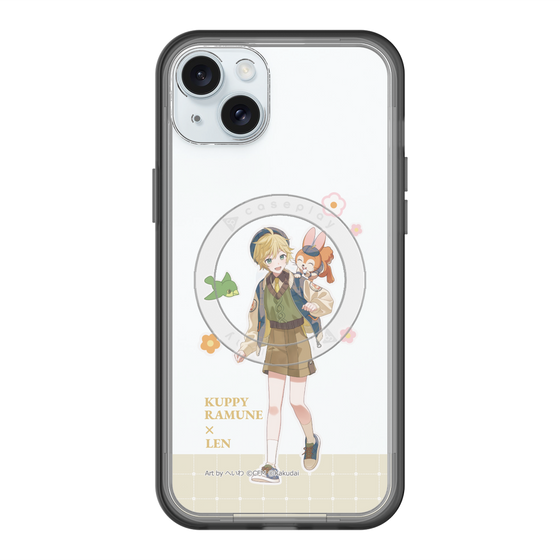 Slim Protection Premium Case with MagSafe［ Hatsune Miku × Kuppy Ramune – Kagamine Len × Kuppy – Full-body Illustration 2 ］