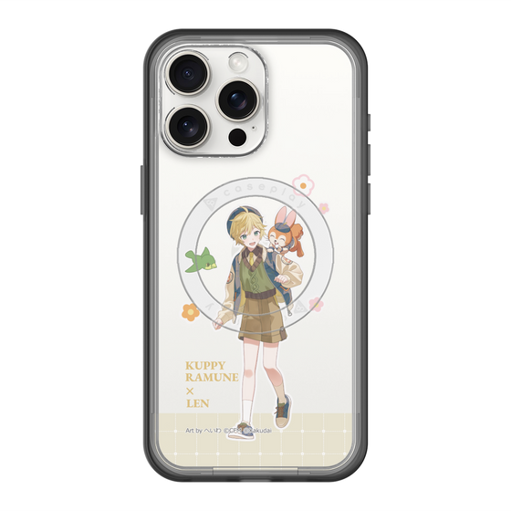 Slim Protection Premium Case with MagSafe［ Hatsune Miku × Kuppy Ramune – Kagamine Len × Kuppy – Full-body Illustration 2 ］