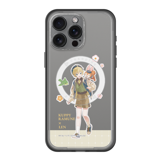 Slim Protection Premium Case with MagSafe［ Hatsune Miku × Kuppy Ramune – Kagamine Len × Kuppy – Full-body Illustration 2 ］