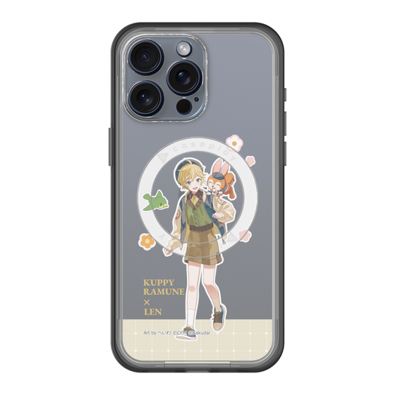 Slim Protection Premium Case with MagSafe［ Hatsune Miku × Kuppy Ramune – Kagamine Len × Kuppy – Full-body Illustration 2 ］