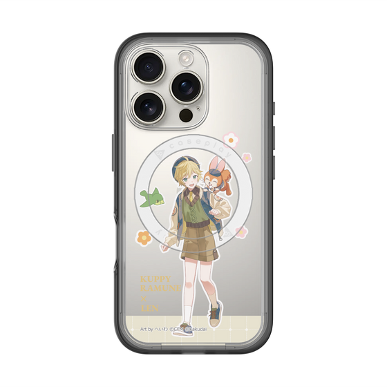 Slim Protection Premium Case with MagSafe［ Hatsune Miku × Kuppy Ramune – Kagamine Len × Kuppy – Full-body Illustration 2 ］