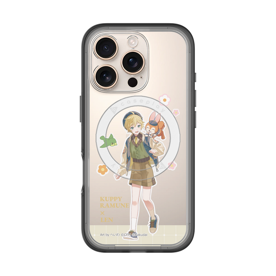 Slim Protection Premium Case with MagSafe［ Hatsune Miku × Kuppy Ramune – Kagamine Len × Kuppy – Full-body Illustration 2 ］