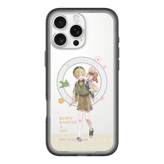 Slim Protection Premium Case with MagSafe［ Hatsune Miku × Kuppy Ramune – Kagamine Len × Kuppy – Full-body Illustration 2 ］