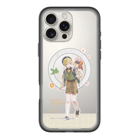 Slim Protection Premium Case with MagSafe［ Hatsune Miku × Kuppy Ramune – Kagamine Len × Kuppy – Full-body Illustration 2 ］