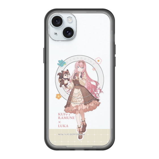 Slim Protection Premium Case with MagSafe［ Hatsune Miku × Kuppy Ramune – Megurine Luka × Ram – Full-body Illustration 2 ］