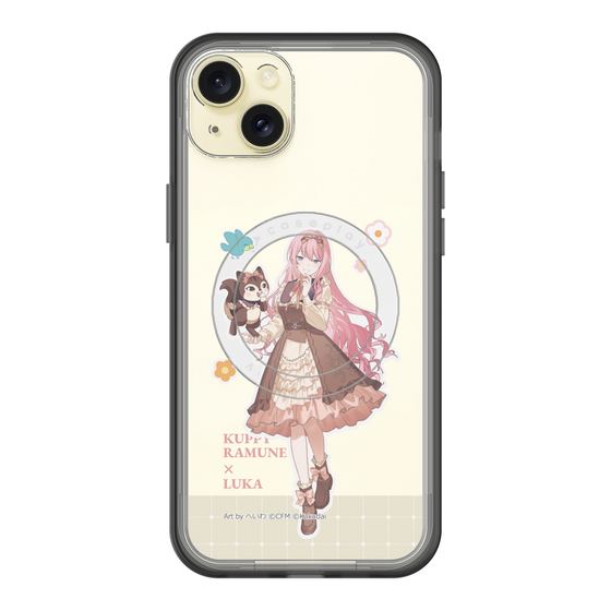 Slim Protection Premium Case with MagSafe［ Hatsune Miku × Kuppy Ramune – Megurine Luka × Ram – Full-body Illustration 2 ］