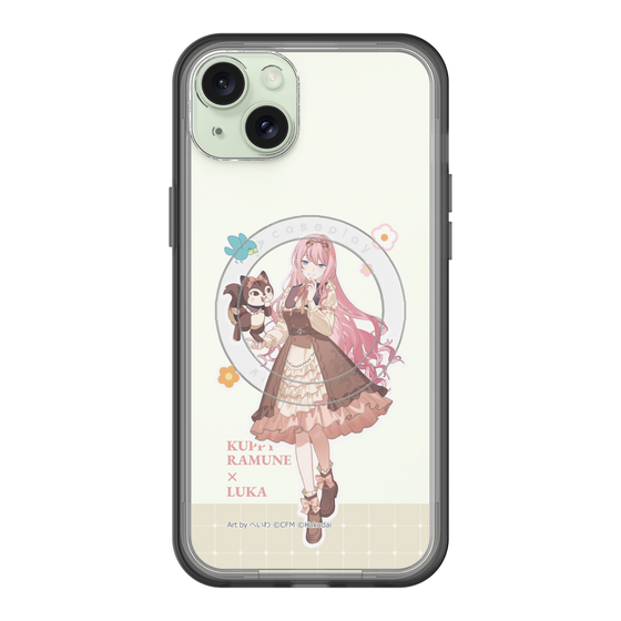 Slim Protection Premium Case with MagSafe［ Hatsune Miku × Kuppy Ramune – Megurine Luka × Ram – Full-body Illustration 2 ］