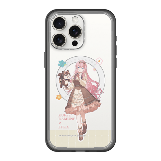 Slim Protection Premium Case with MagSafe［ Hatsune Miku × Kuppy Ramune – Megurine Luka × Ram – Full-body Illustration 2 ］