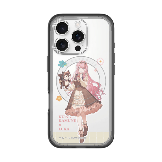 Slim Protection Premium Case with MagSafe［ Hatsune Miku × Kuppy Ramune – Megurine Luka × Ram – Full-body Illustration 2 ］