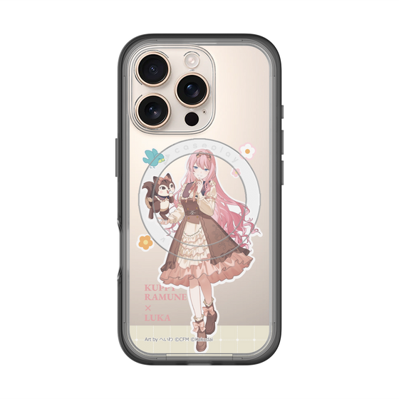 Slim Protection Premium Case with MagSafe［ Hatsune Miku × Kuppy Ramune – Megurine Luka × Ram – Full-body Illustration 2 ］