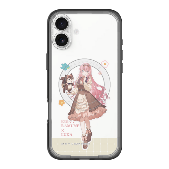 Slim Protection Premium Case with MagSafe［ Hatsune Miku × Kuppy Ramune – Megurine Luka × Ram – Full-body Illustration 2 ］