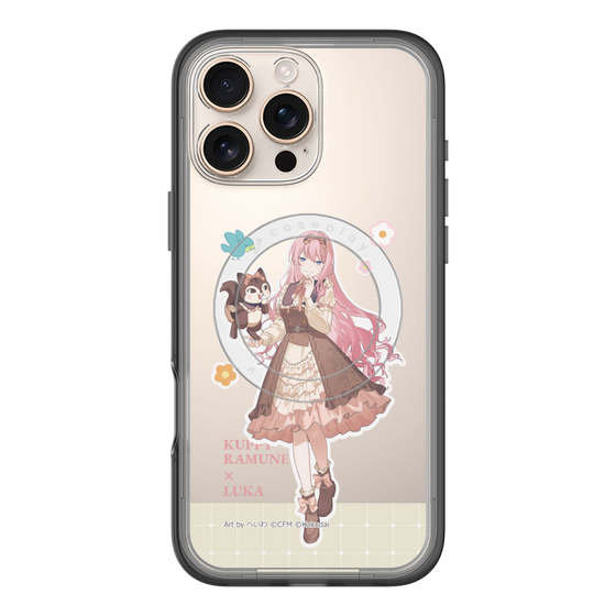 Slim Protection Premium Case with MagSafe［ Hatsune Miku × Kuppy Ramune – Megurine Luka × Ram – Full-body Illustration 2 ］