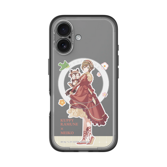 Slim Protection Premium Case with MagSafe［ Hatsune Miku × Kuppy Ramune – MEIKO × Ram – Full-body Illustration 2 ］