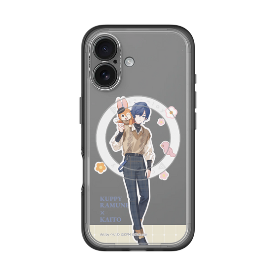 Slim Protection Premium Case with MagSafe［ Hatsune Miku × Kuppy Ramune – KAITO × Kuppy – Full-body Illustration 2 ］