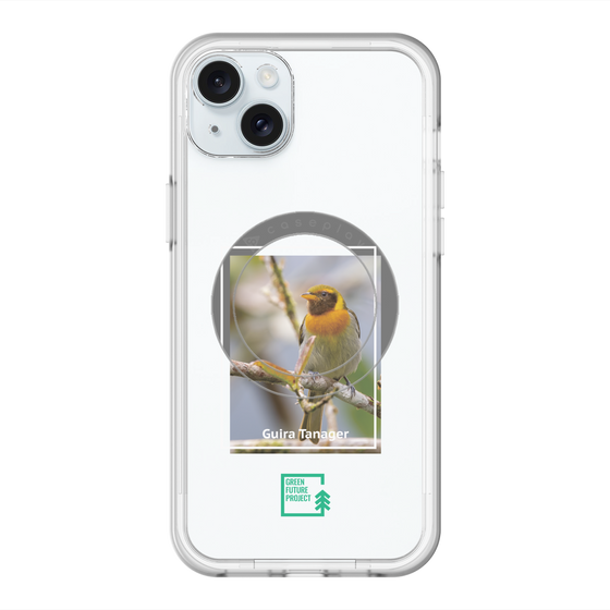 Slim Protection Premium Case with MagSafe［ Green Future Project - Guira Tanager ］