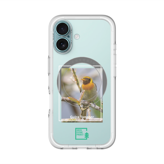 Slim Protection Premium Case with MagSafe［ Green Future Project - Guira Tanager ］