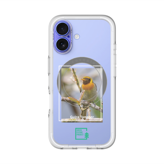 Slim Protection Premium Case with MagSafe［ Green Future Project - Guira Tanager ］