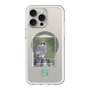 Slim Protection Premium Case with MagSafe［ Green Future Project - Aplomado Falcon ］