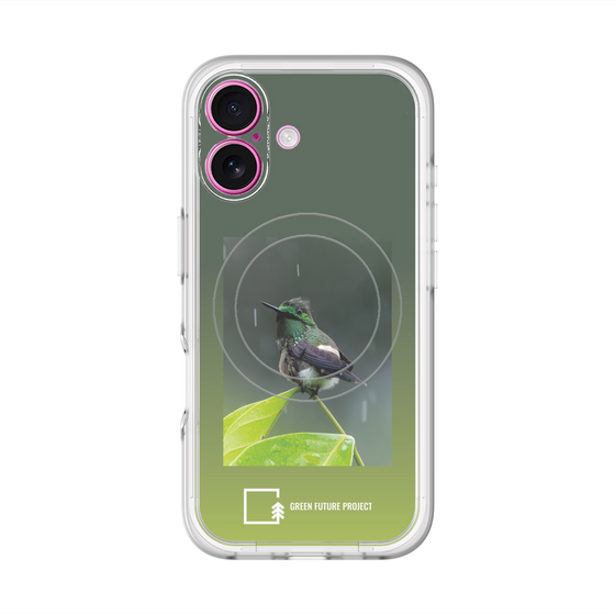Slim Protection Premium Case with MagSafe［ Green Future Project - Butterfly Coquette ］