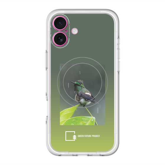 Slim Protection Premium Case with MagSafe［ Green Future Project - Butterfly Coquette ］