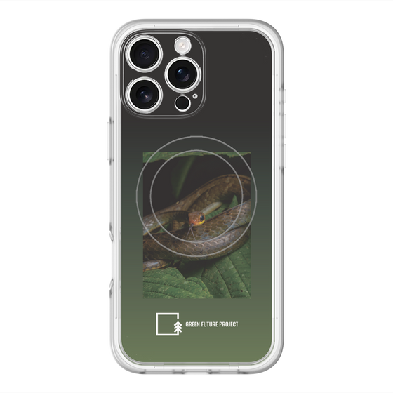 Slim Protection Premium Case with MagSafe［ Green Future Project - Chironius ］