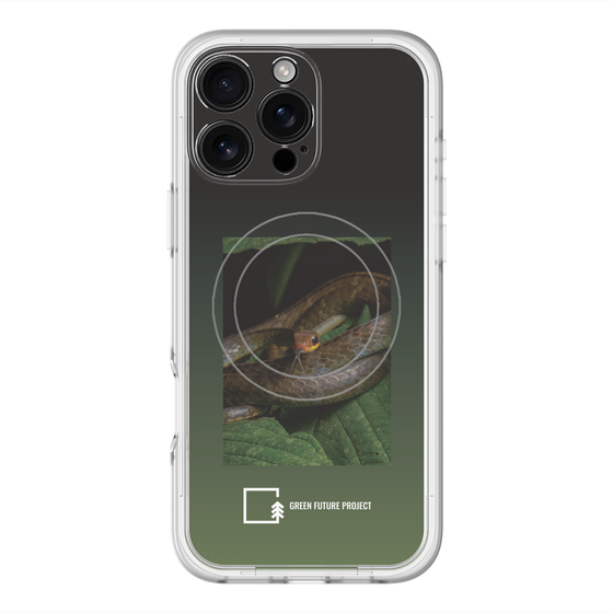 Slim Protection Premium Case with MagSafe［ Green Future Project - Chironius ］