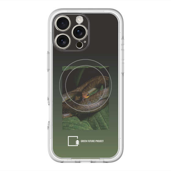 Slim Protection Premium Case with MagSafe［ Green Future Project - Chironius ］