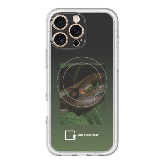 Slim Protection Premium Case with MagSafe［ Green Future Project - Chironius ］