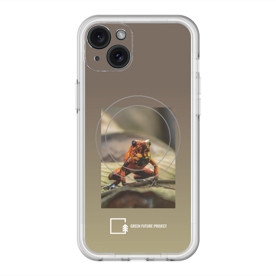 Slim Protection Premium Case with MagSafe［ Green Future Project - Poison-dart Frogs ］