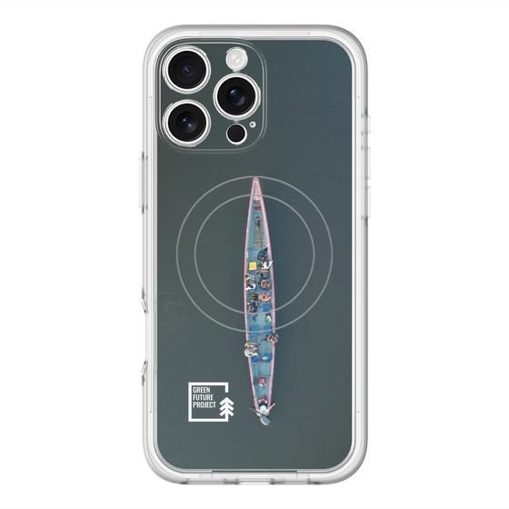 Slim Protection Premium Case with MagSafe［ Green Future Project - Landscape2 ］