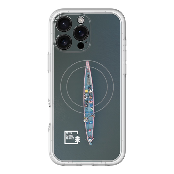 Slim Protection Premium Case with MagSafe［ Green Future Project - Landscape2 ］