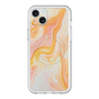 Slim Protection Premium Case with MagSafe［ Color Rain - Original - Tangerine Mist ］