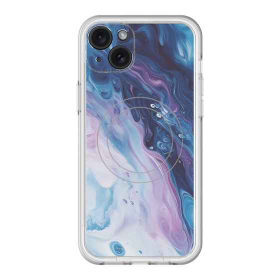 Slim Protection Premium Case with MagSafe［ Color Rain - Original - Twilight Ink ］