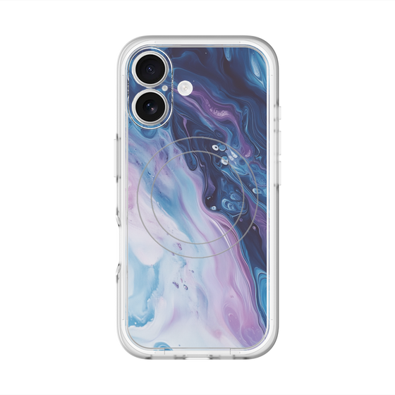 Slim Protection Premium Case with MagSafe［ Color Rain - Original - Twilight Ink ］