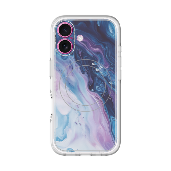 Slim Protection Premium Case with MagSafe［ Color Rain - Original - Twilight Ink ］