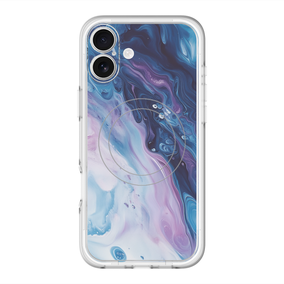 Slim Protection Premium Case with MagSafe［ Color Rain - Original - Twilight Ink ］