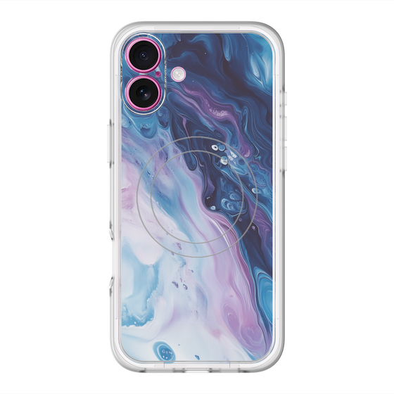 Slim Protection Premium Case with MagSafe［ Color Rain - Original - Twilight Ink ］