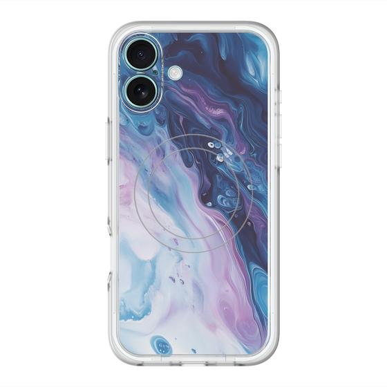 Slim Protection Premium Case with MagSafe［ Color Rain - Original - Twilight Ink ］