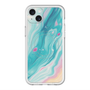 Slim Protection Premium Case with MagSafe［ Color Rain - Original - Serene Wave ］