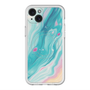 Slim Protection Premium Case with MagSafe［ Color Rain - Original - Serene Wave ］