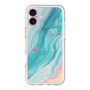 Slim Protection Premium Case with MagSafe［ Color Rain - Original - Serene Wave ］