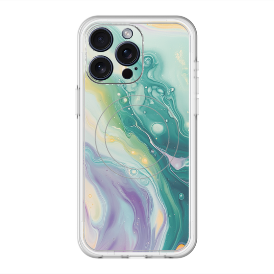 Slim Protection Premium Case with MagSafe［ Color Rain - Original - Dusky Forest ］