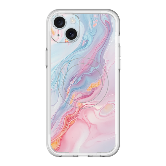 Slim Protection Premium Case with MagSafe［ Color Rain - Original - Dream Veil ］