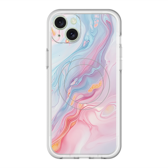 Slim Protection Premium Case with MagSafe［ Color Rain - Original - Dream Veil ］