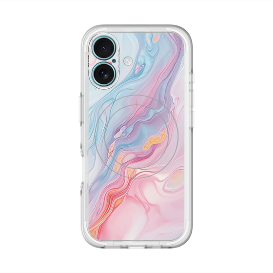 Slim Protection Premium Case with MagSafe［ Color Rain - Original - Dream Veil ］