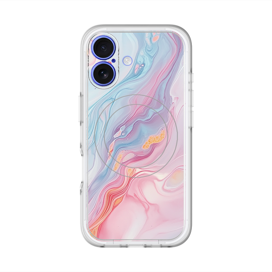 Slim Protection Premium Case with MagSafe［ Color Rain - Original - Dream Veil ］