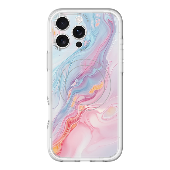Slim Protection Premium Case with MagSafe［ Color Rain - Original - Dream Veil ］