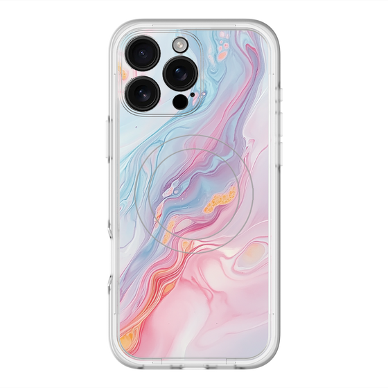 Slim Protection Premium Case with MagSafe［ Color Rain - Original - Dream Veil ］