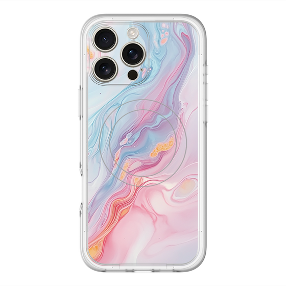Slim Protection Premium Case with MagSafe［ Color Rain - Original - Dream Veil ］
